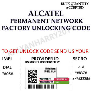 Alcatel one touch 2052x unlock code free download