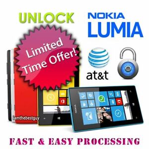Nokia Lumia 520 Free Unlock Code At&